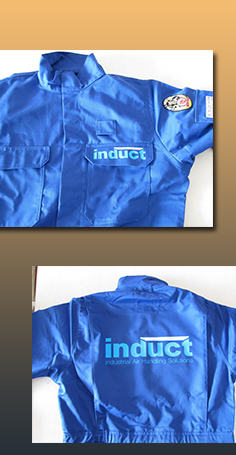 Induct blauwe jas